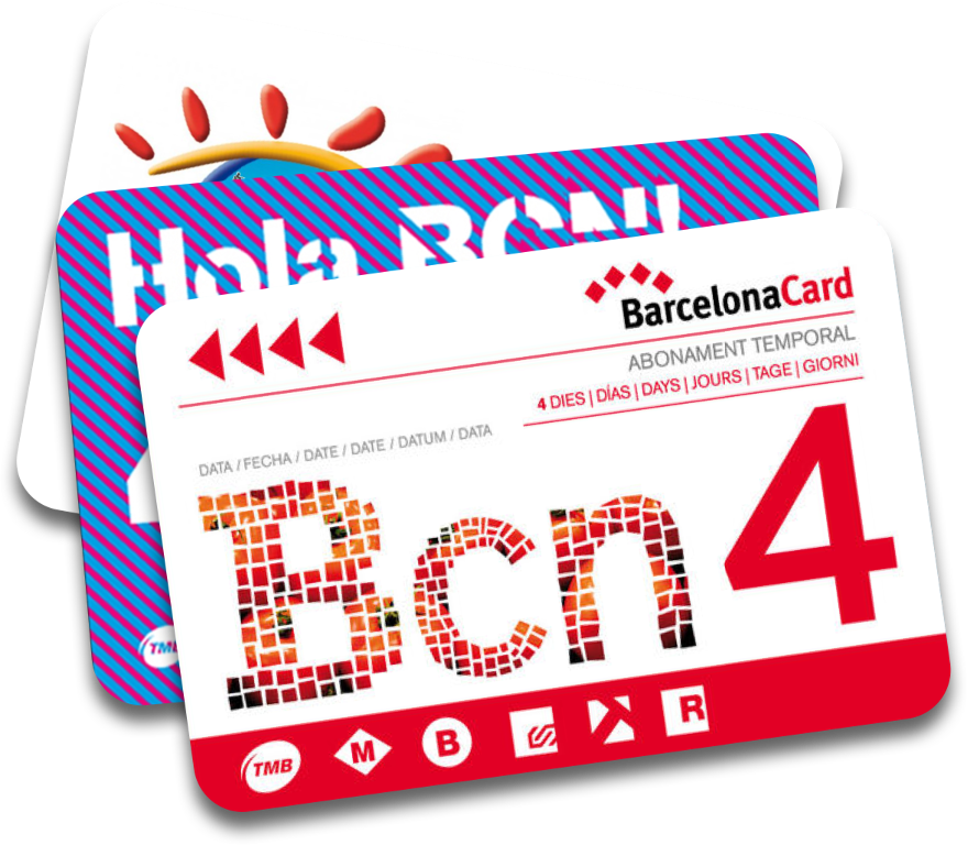 Barcelona tourist cards
